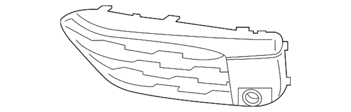 New Genuine BMW Open Grid Left (2016-2019) OE 51117453987