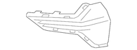 New Genuine BMW Grille Side Closed Left (2019-2022) OE 51117464205