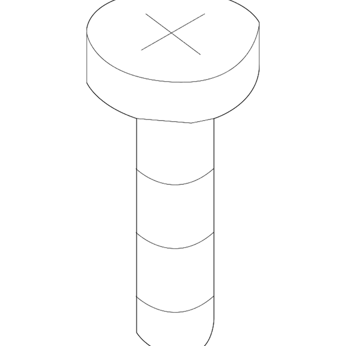 New Genuine BMW Phillips Screw F Plastic Mat (2006-2023) OE 51118122522