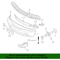 New Genuine BMW Blind Compression Rivet (2000-2020) OE 51118222901