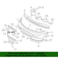 New Genuine BMW Grid Right (1997-2003) OE 51118235642