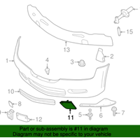 New Genuine BMW Covering Right (1996-1998) OE 51118398012
