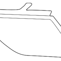 New Genuine BMW Covering Right (1996-1998) OE 51118398012