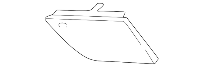 New Genuine BMW Covering Right (1996-1998) OE 51118398012