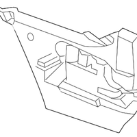 New Genuine BMW Mount Rear Right (2011-2016) OE 51127184768