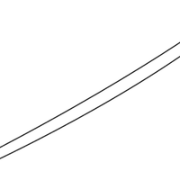 New Genuine BMW Trim Strip Black (2012-2015) OE 51127288233