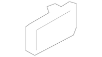 New Genuine BMW Hatch For Tow Fitting Rear (2015-2017) OE 51127338752