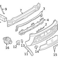 New Genuine BMW Cover Tow Fitting Rear Pr (2018-2021) OE 51127482917