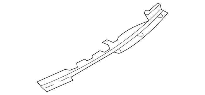 New Genuine BMW Water Deflector (2000-2005) OE 51127895234