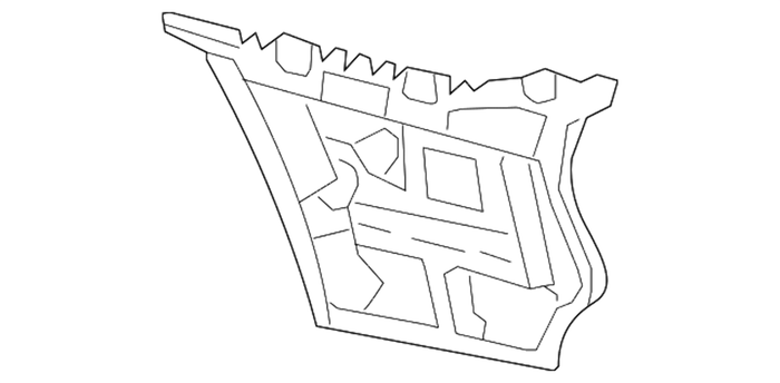 New Genuine BMW Guide For Bumper Side Left (2014-2019) OE 51128057207