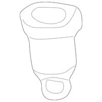 New Genuine BMW Grommet (1995-2006) OE 51131960127