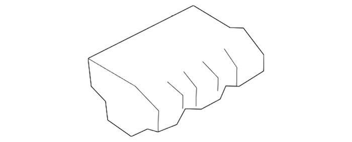 New Genuine BMW Clip (2006-2013) OE 51137077127