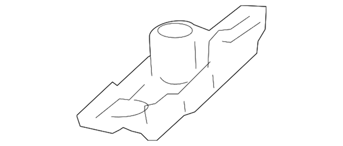 New Genuine BMW Clip Molding Side Frame (2006-2019) OE 51137117240