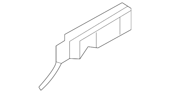 New Genuine BMW Clip Drip Molding (2012-2023) OE 51137258183