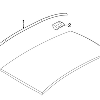 New Genuine BMW Clip (2012-2020) OE 51137291271