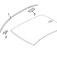 New Genuine BMW Clip (2016-2022) OE 51137357283