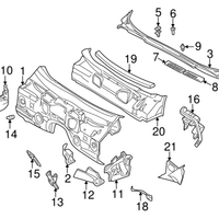 New Genuine BMW Expanding Rivet (1995-2001) OE 51138174852