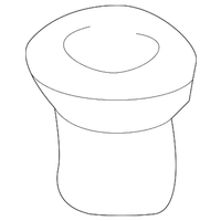 New Genuine BMW Grommet (1995-2012) OE 51141852899