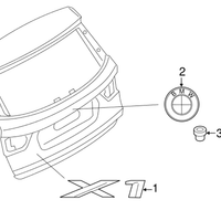 New Genuine BMW Label (2013-2015) OE 51147362539