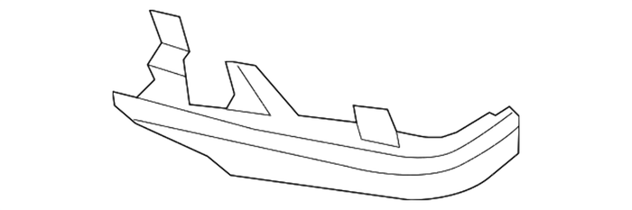 New Genuine BMW Housing Lower Section Right (2010-2015) OE 51167266380