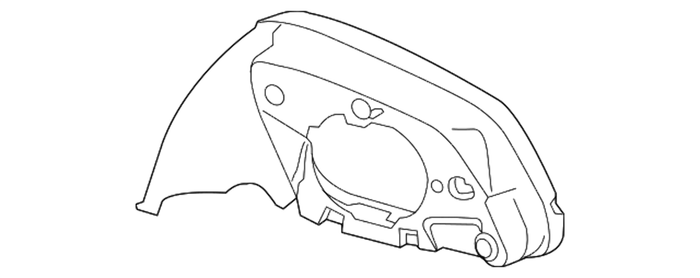 New Genuine BMW Holder Black Grained Right (2012-2021) OE 51167284124