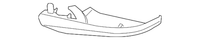 Genuine BMW Door Mirror Housing Lower Section Right (2012-2021) OE 51167284130