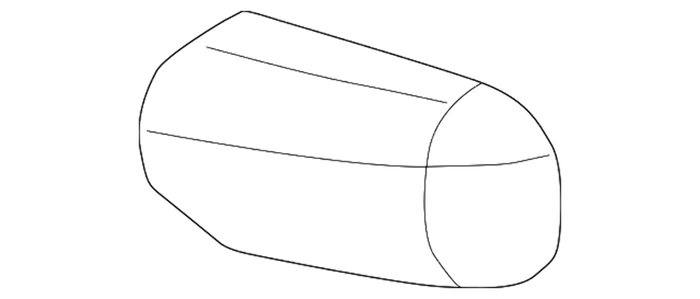 New Genuine BMW Covering Primend Left (1998-2005) OE 51168238375