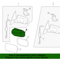 New Genuine BMW Covering Primend Right (1998-2005) OE 51168238376