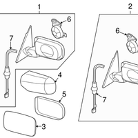 New Genuine BMW Covering Primend Right (1998-2005) OE 51168238376