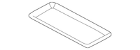 New Genuine BMW Front Tray (1999-2006) OE 51168242843