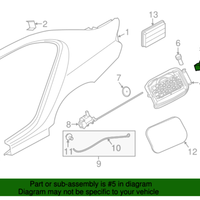 New Genuine BMW Buffer Stop With Ejector (1999-2016) OE 51178228939