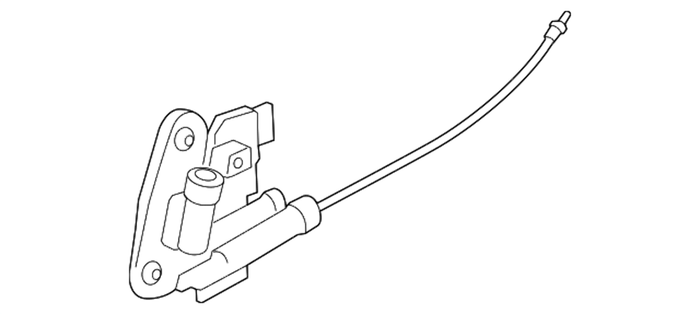 New Genuine BMW Lock Bowden Cable Rear Lef (2014-2018) OE 51207419841