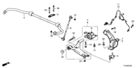 New Genuine Honda Front Knuckle Suspension Right (2018-2021) OE 51211TVAA01