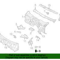 New Genuine BMW Expanding Rivet (1997-2003) OE 51218205295