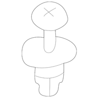 New Genuine BMW Expanding Rivet (1997-2003) OE 51218205295