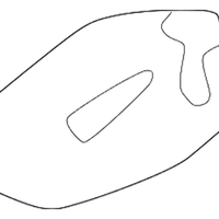 New Genuine BMW Hood Catch End Support (1999-2006) OE 51238229796