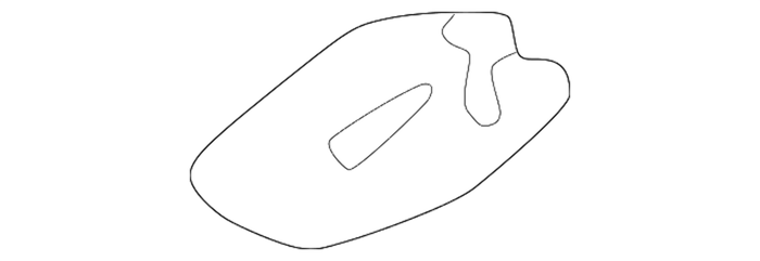 New Genuine BMW Hood Catch End Support (1999-2006) OE 51238229796
