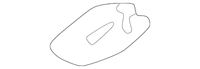 New Genuine BMW Hood Catch End Support (1999-2006) OE 51238229796