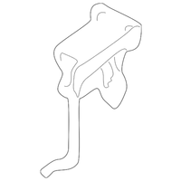 New Genuine BMW Hood Catch (2000-2006) OE 51238402552