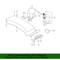 New Genuine BMW Bar Support (1999-2003) OE 51247068428