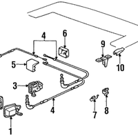 New Genuine BMW Lock Left (1992-1999) OE 51258164851