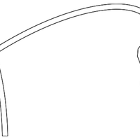 New Genuine BMW Gasket Door Joint B Column (2009-2015) OE 51357177943