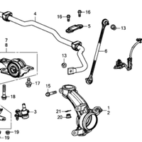 Genuine Honda Insight Front Control Arm Lower Left (2019-2022) OE 51360TXMA00