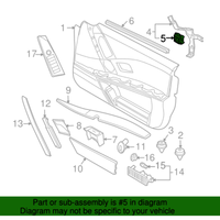 New Genuine BMW Grip Support (1995-2007) OE 51418156532