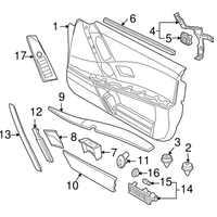 New Genuine BMW Grip Support (1995-2007) OE 51418156532