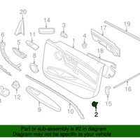 New Genuine BMW Clip With Seal Ring (2000-2023) OE 51418224781