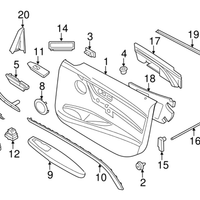 New Genuine BMW Clip With Seal Ring (2000-2023) OE 51418224781