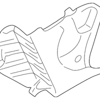New Genuine BMW Lateral Trim Panel M Foot R (2000-2003) OE 51432499065