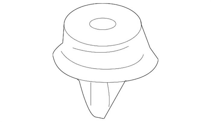 New Genuine BMW Clip (2000-2023) OE 51437001492