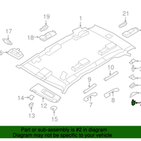 New Genuine BMW Clip (1989-2023) OE 51437194187